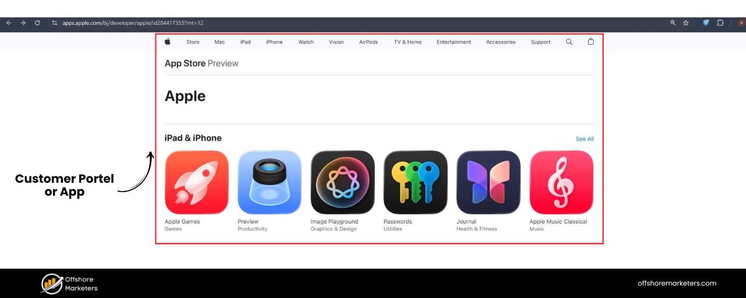 Customer Portal or App