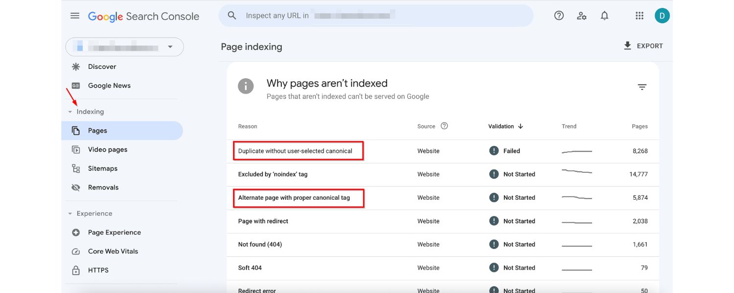 Avoid Duplicate Content and “Doorway” Tactics