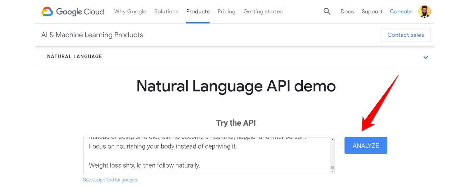 Natural Language Processing APIs