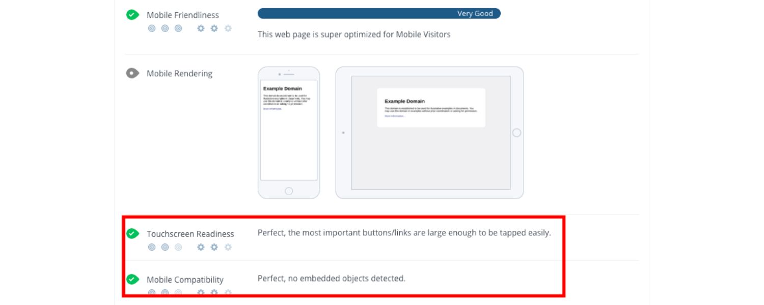 Touchscreen Readiness