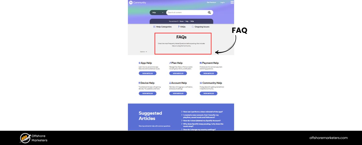 Other Pages (Home, FAQ, etc.)