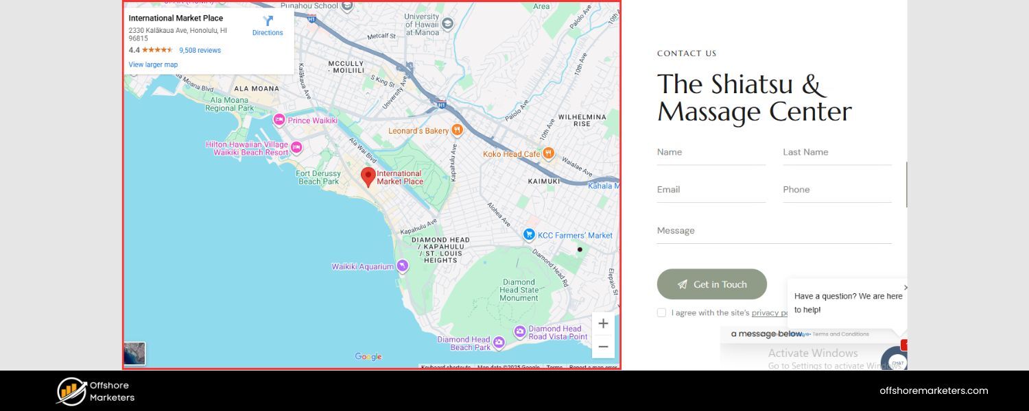 Embed a Google Map and Directions