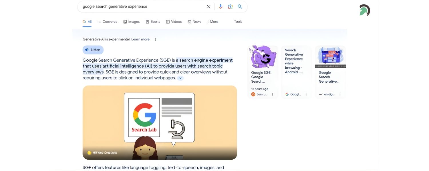 How SGE Changes the Search Experience (and Why It Matters for Marketers)