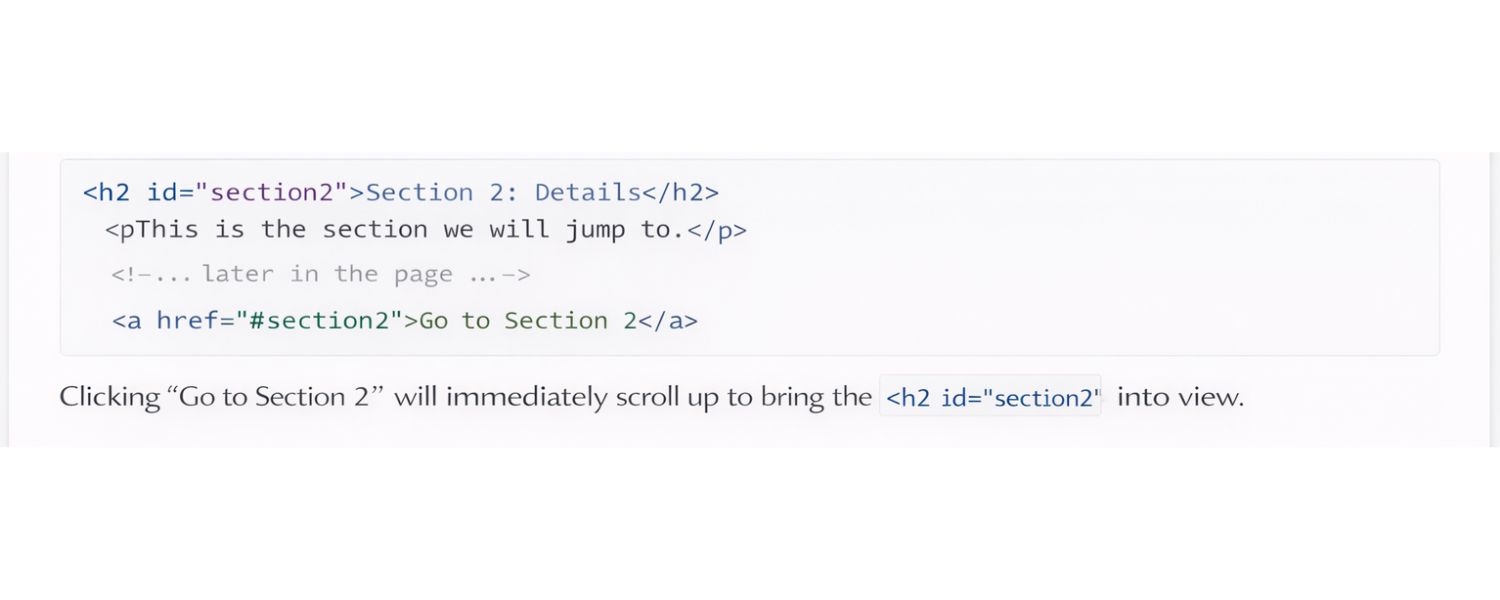 Smooth scrolling (optional)